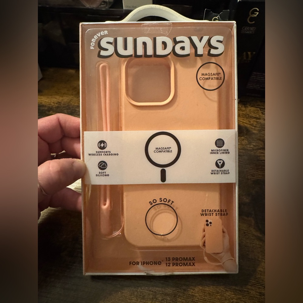 Forever Sundays Peach iPhone Case• IPhone 12 Pro Max